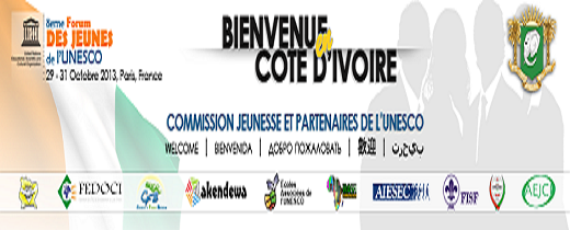 Forum des jeunes de l'UNESCO: les jeunes de la Cote d'Ivoire marquent leur présence sur le web
